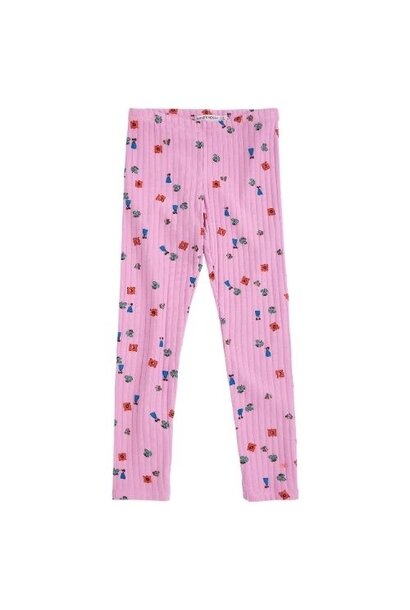 Bobo Choses blossom all over leggings pink