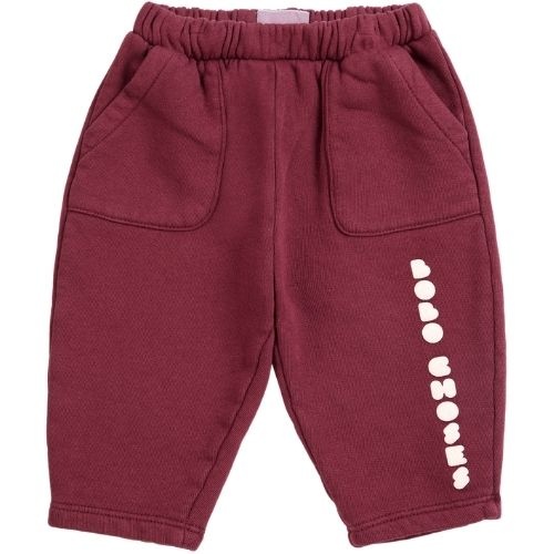 Bobo Choses bobo choses bolder jogging pants burgundy red-1