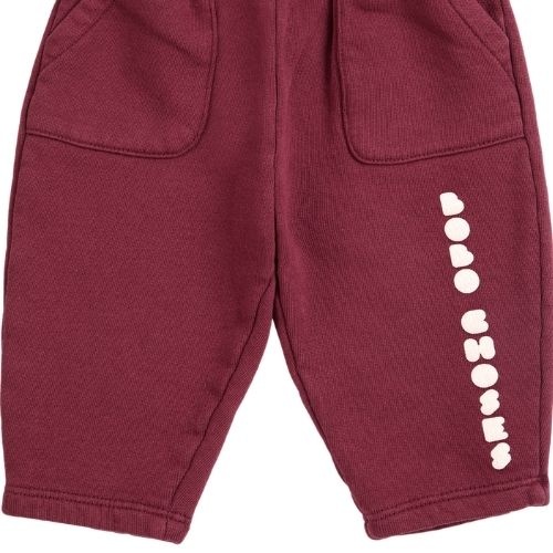 Bobo Choses bobo choses bolder jogging pants burgundy red-4