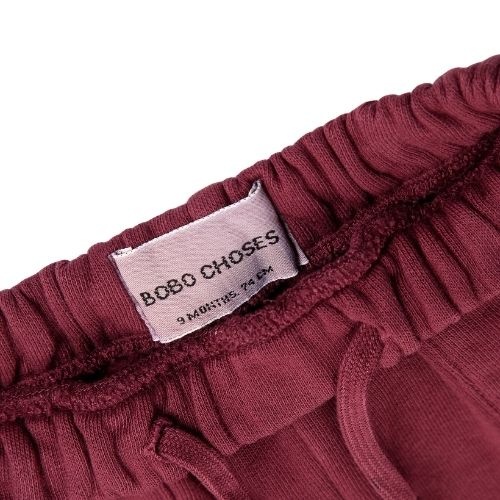 Bobo Choses bobo choses bolder jogging pants burgundy red-6