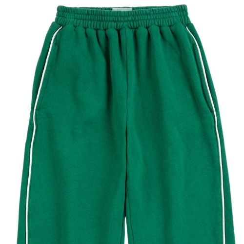 Bobo Choses bobo choses straight jogging pants dark green-3