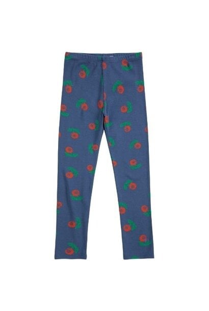 Bobo Choses stamp bloom all over leggings navy blue