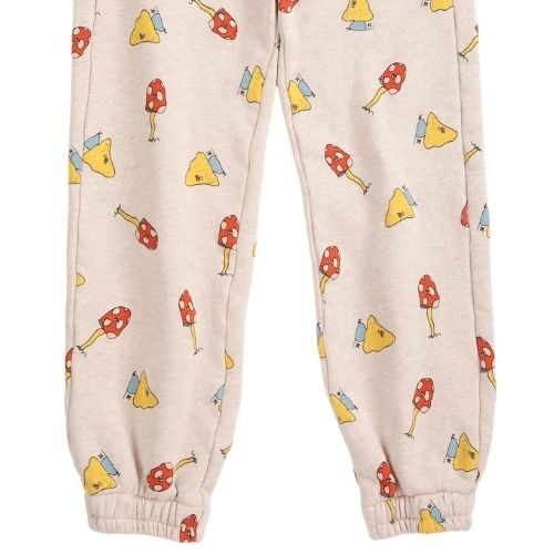 Bobo Choses mush monster duo all over jogging pants offwhite-4