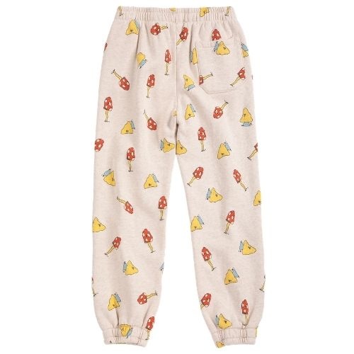 Bobo Choses mush monster duo all over jogging pants offwhite-7