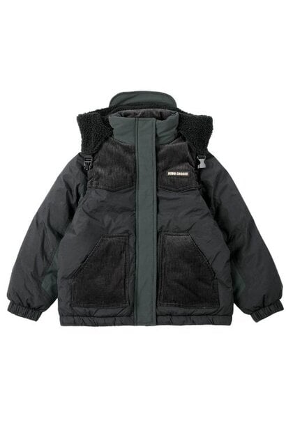 Bobo Choses bobo choses padded anorak midnight blue