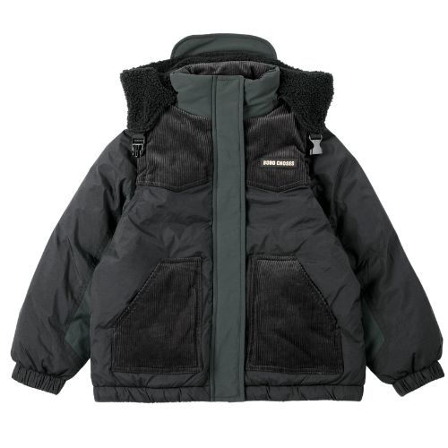 Bobo Choses bobo choses padded anorak midnight blue-1