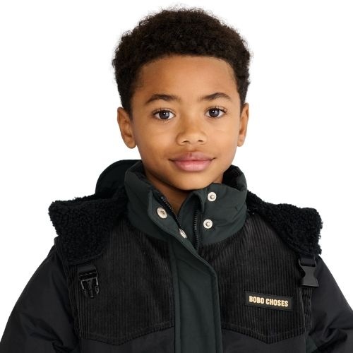 Bobo Choses bobo choses padded anorak midnight blue-3