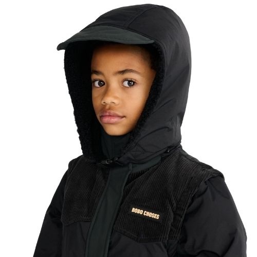 Bobo Choses bobo choses padded anorak midnight blue-5