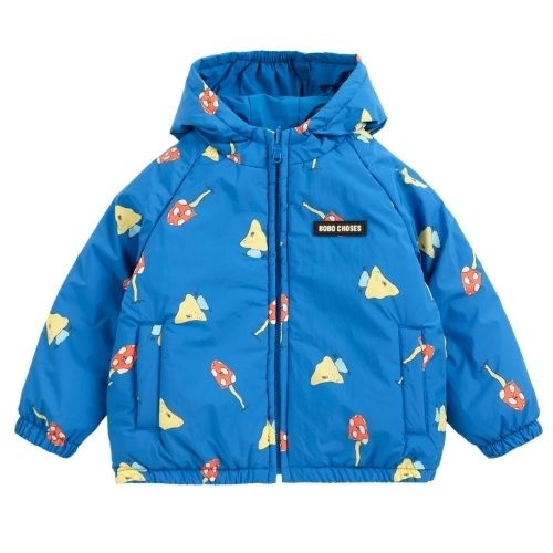 Bobo Choses mush monster duo all over reversible anorak blue-1