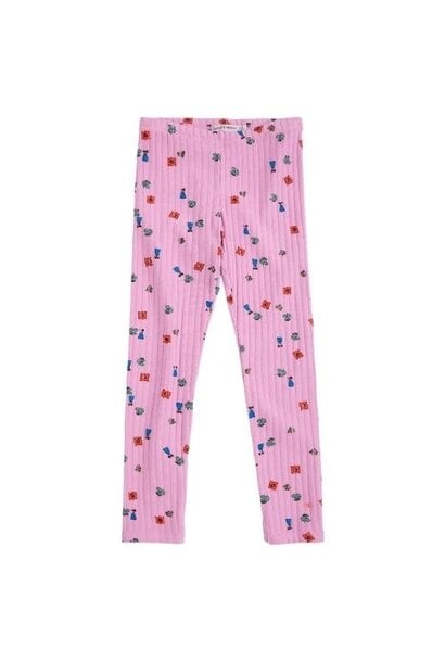 Bobo Choses blossom all over leggings pink