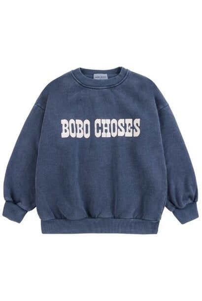Bobo Choses bobo choses pop sweatshirt midnight blue