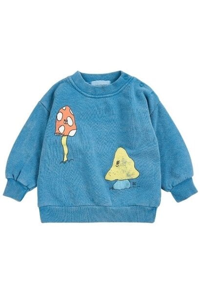 Bobo Choses mush monster duo sweatshirt blue