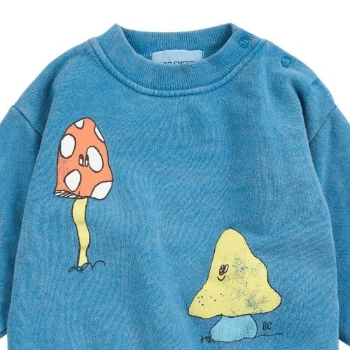 Bobo Choses mush monster duo sweatshirt blue-3