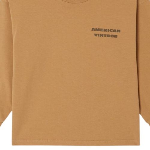 American Vintage t-shirts ml fizvalley beurre de cacahuete vintage-4