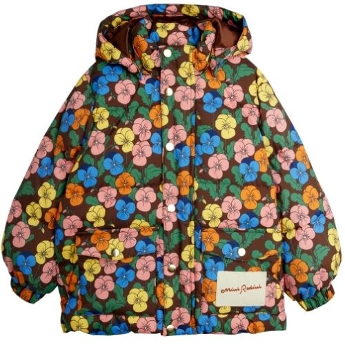Mini Rodini violas aop heavy puffer multi-1