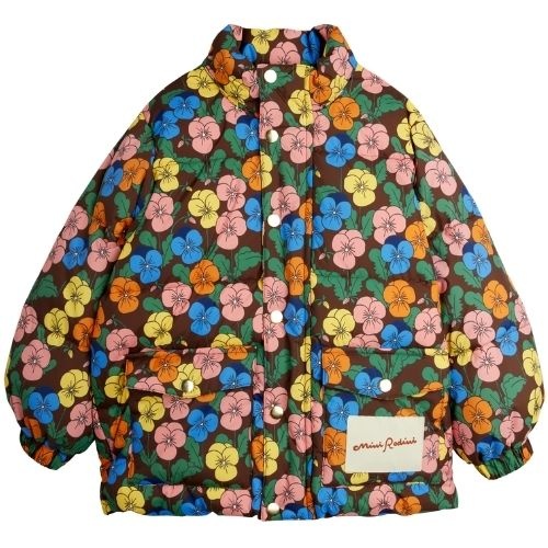 Mini Rodini violas aop heavy puffer multi-6