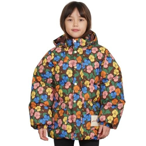 Mini Rodini violas aop heavy puffer multi-2