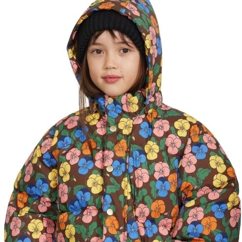 Mini Rodini violas aop heavy puffer multi-3