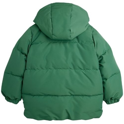 Mini Rodini solid heavy puffer green-6