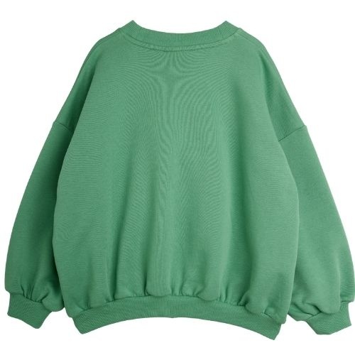 Mini Rodini elephant shrew chenille sweatshirt green-5