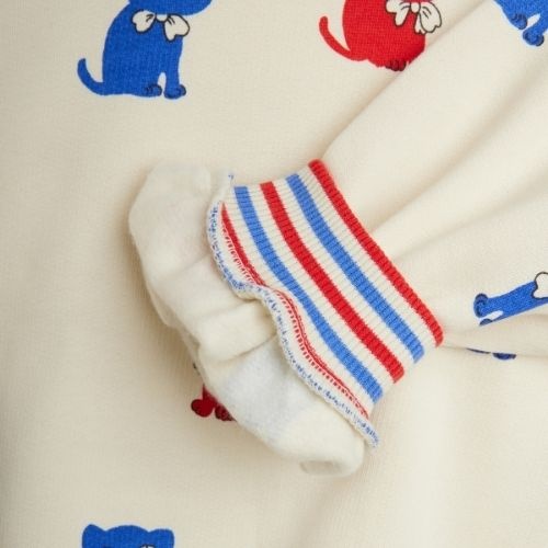 Mini Rodini kittens aop sweatshirt off-white-6