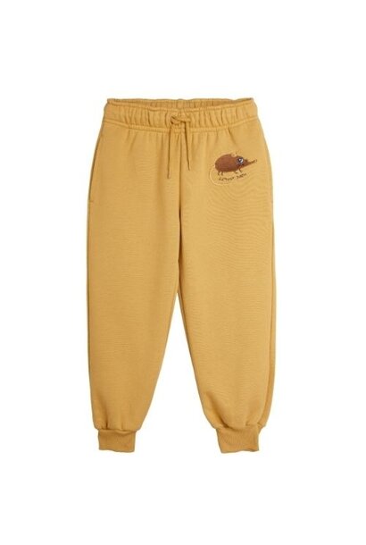 Mini Rodini elephant shrew emb sweatpants beige