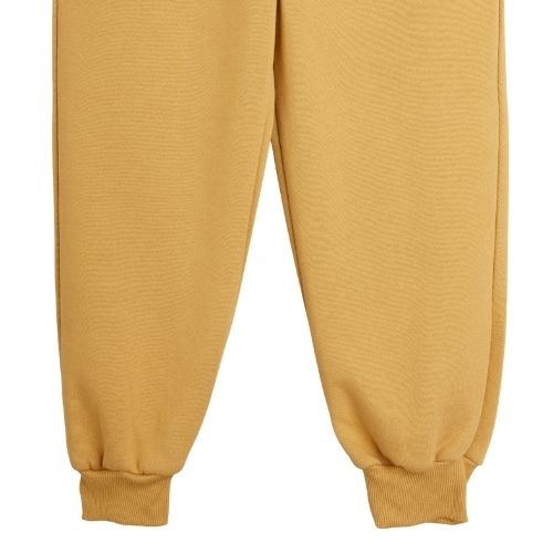 Mini Rodini elephant shrew emb sweatpants beige-3