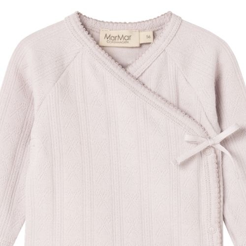 MarMar Copenhagen tut wrap ls modal pointelle violet dust-2