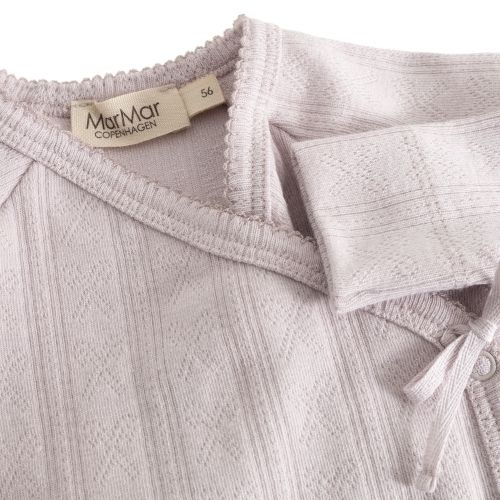MarMar Copenhagen tut wrap ls modal pointelle violet dust-4