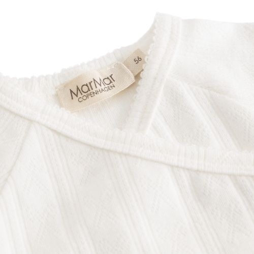 MarMar Copenhagen tut wrap ls modal pointelle gentle white-4