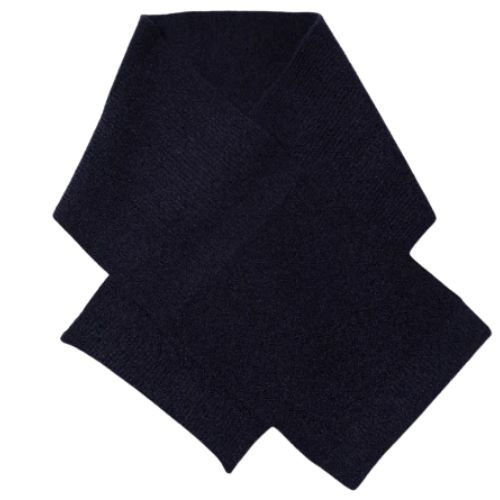 Gosoaky velvet yak deep dark blue - sjaal-1