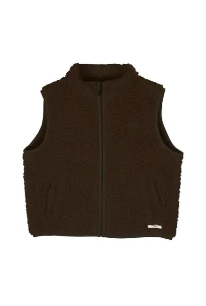 Baje Studio myso vest brown choco