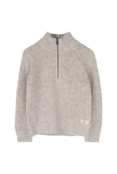 Baje Studio fox sweater taupe