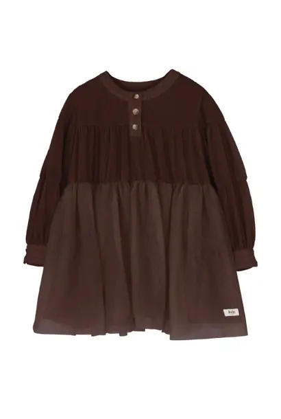 Baje Studio julia dress copper brown