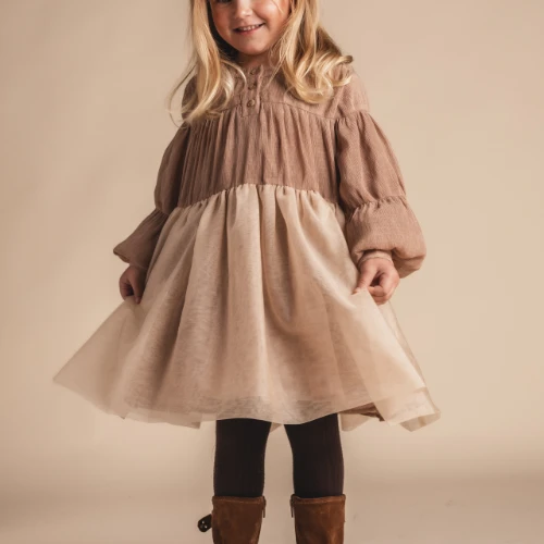 Baje Studio julia dress beige-3