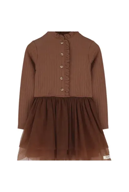 Baje Studio junna dress copper brown
