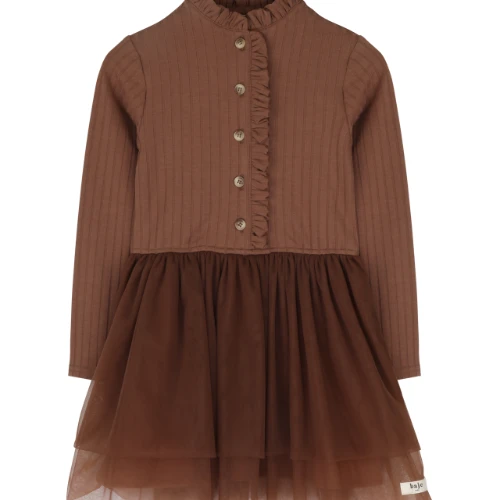 Baje Studio junna dress copper brown-1