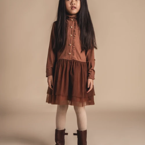 Baje Studio junna dress copper brown-2