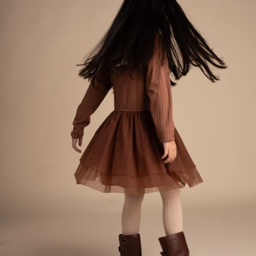 Baje Studio junna dress copper brown-3