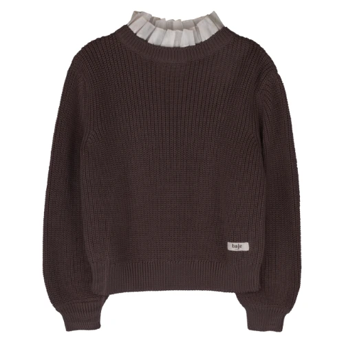 Baje Studio mai sweater brown choco-1