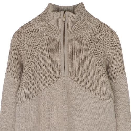 Baje Studio seward sweater taupe light-4