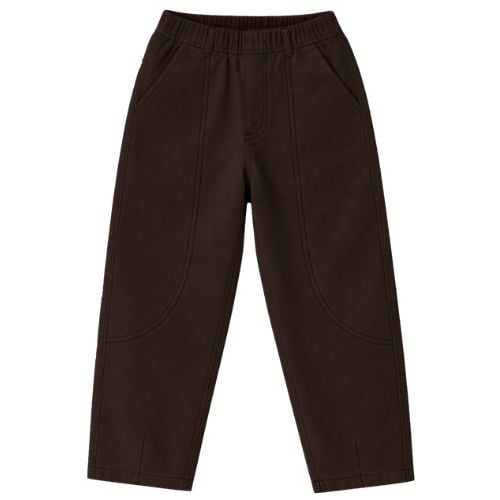 Baje Studio maeze pants brown choco-1