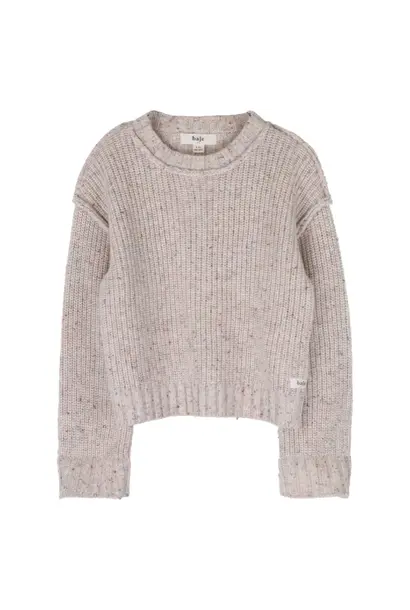 Baje Studio lowe sweater taupe light