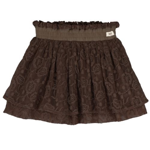 Baje Studio essie skirt brown choco-1