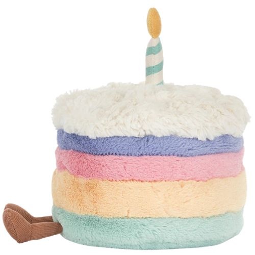 Jellycat amuseables rainbow birthday cake-2