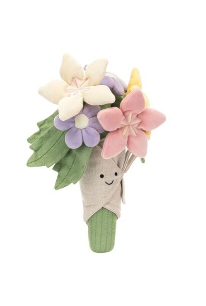 Jellycat amuseables bouquet of flowers