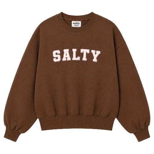 Salty Stitch sweater brown-1