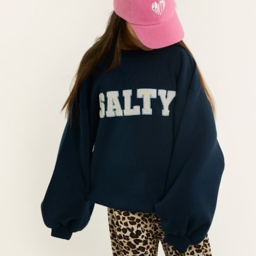 Salty Stitch sweater navy-4