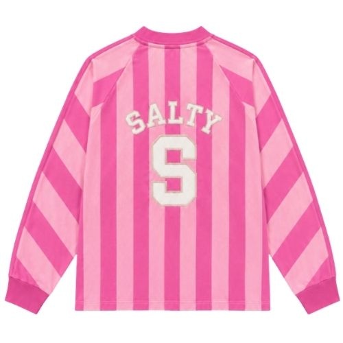 Salty Stitch sport tee stripes pink-5