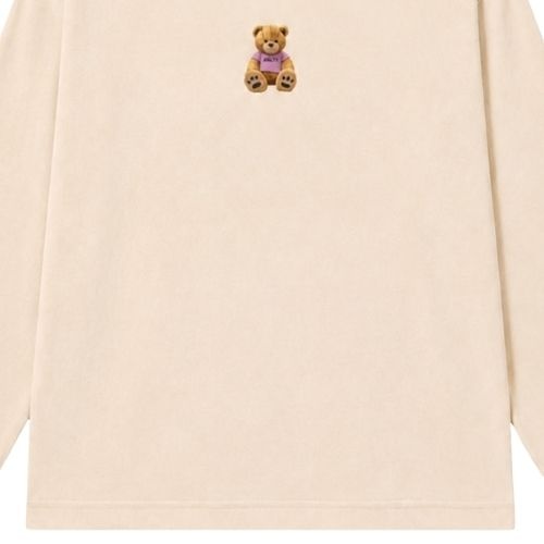 Salty Stitch skater tee teddy beige-7